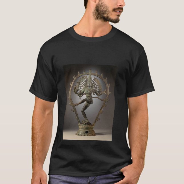 Camiseta Foto de la estatua de Shiva bailando (Anverso)
