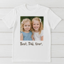 Camiseta Foto de la familia Best Dad