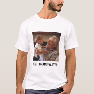 Camiseta Foto de la familia de Personalizados del mejor abu