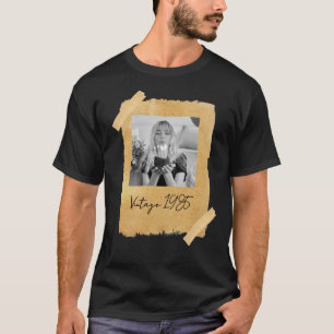 Camiseta Foto de la familia personalizado Feriado de cumple