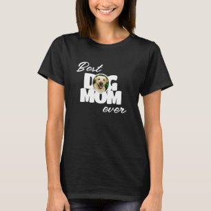 Camiseta Foto de la mejor madre del perro