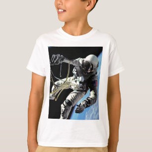Camiseta Foto de la primera caminata espacial de un astrona