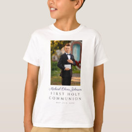 Camiseta Foto de la Primera Comunión del Niño