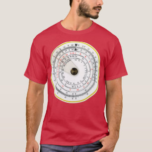 Camiseta Foto de la regla de deslizamiento de la circulació