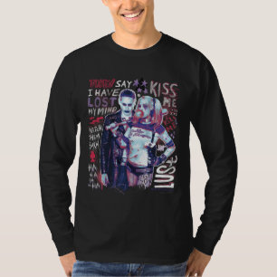Camiseta Foto de la tipografía del comodín y de Harley de