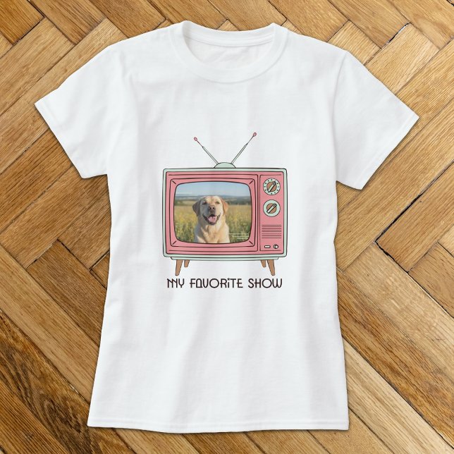 Camiseta Foto de Labrador Retriever – Mi Programa Favorito (Subido por el creador)