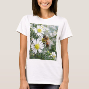 Camiseta Foto de las margaritas de las flores de los