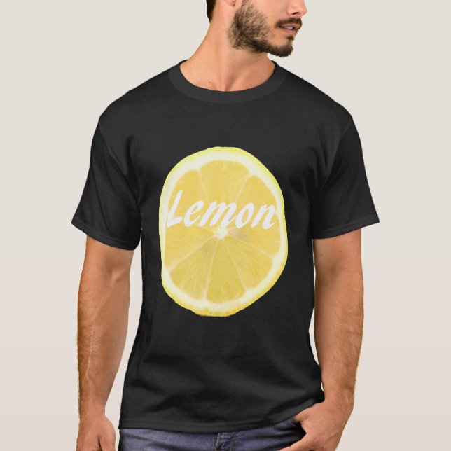 Camiseta Foto de limón (Anverso)