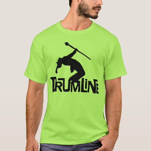 CAMISETA FOTO DE LÍNEA DE BATERÍA (Anverso)