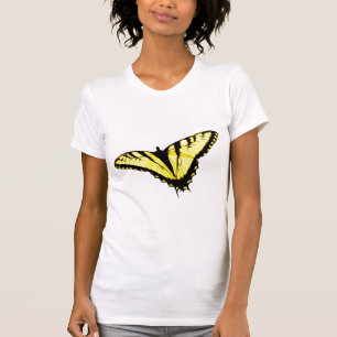 Camiseta Foto de mariposa de cola Swallowtail de tigre orie