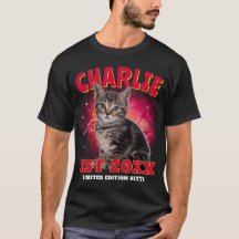 Foto de mascota personalizada Bootleg Rap Vintage