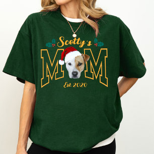 Camiseta Foto de mascota personalizada con sombrero de Sant