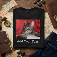 Foto de mascota personalizada con texto divertido