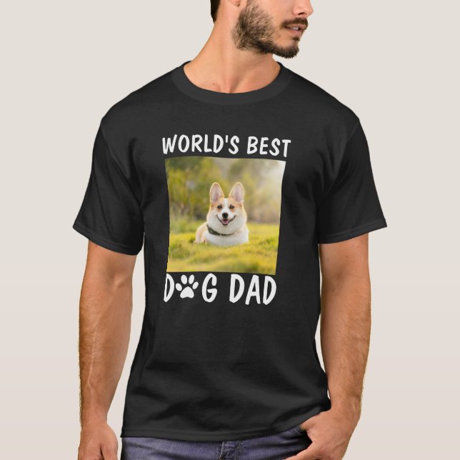 Camiseta Foto de Mascota personalizada del mejor perro del  (Anverso)