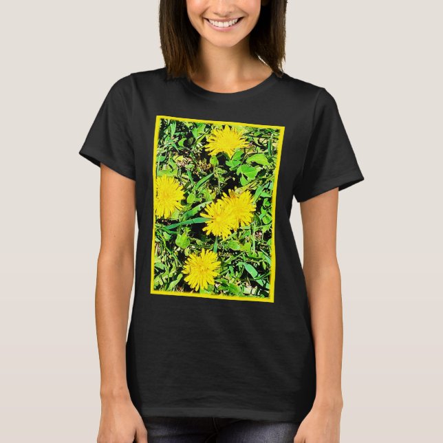 Camiseta Foto de Mountain Dandelions. ¡Hazte con una en Zaz (Anverso)