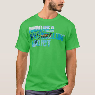 Camiseta Foto de mujer adicta a Moorea Snorkeling