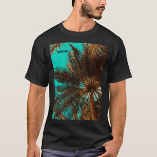 Camiseta Foto de Palm Tree Foto Tropical Guay Island I Liv