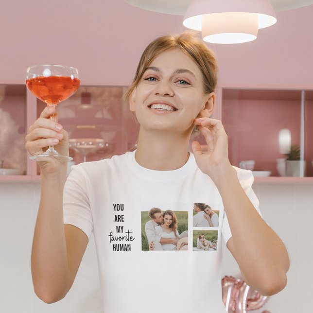 Camiseta Foto de pareja de jóvenes modernos y cita romántic (Subido por el creador)