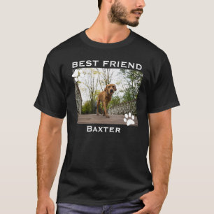 Camiseta Foto de perro amigo personalizada