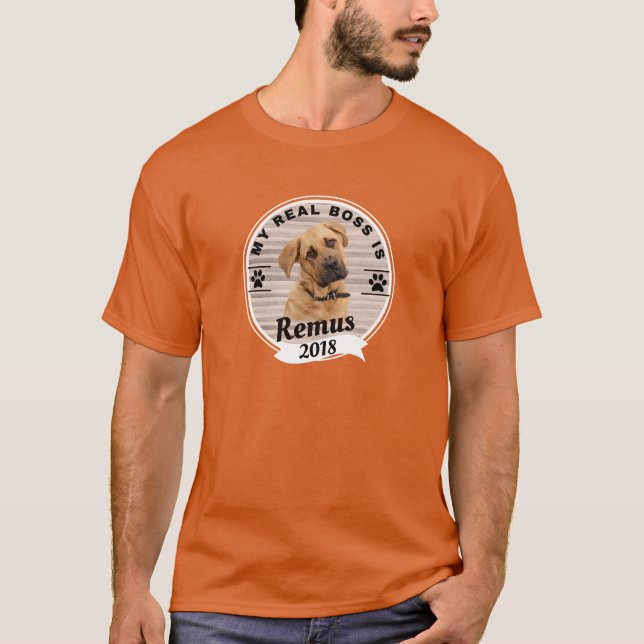Camiseta Foto de perro personalizada (Anverso)