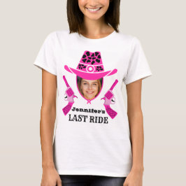 Camiseta Foto de Personalizado Cowgirl 