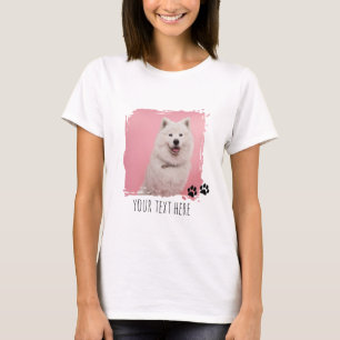 Camiseta Foto de Personalizado de la Copa de Fotos de Paws 