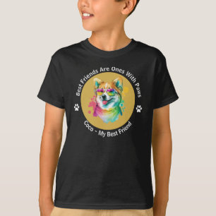 Camiseta Foto de Personalizado de niños y nombre niños pers