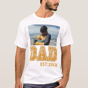 Camiseta Foto de personalizado Padre Deporte Día Papá Balon