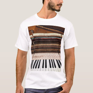 Camiseta Foto de piano de antiguo concierto