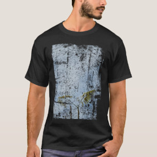Camiseta Foto De Ramas Y Hojas De Árboles Que Cultivan La V