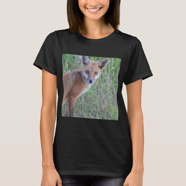 Camiseta Foto de Red Fox (Anverso)