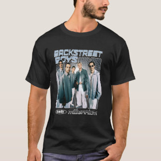 Camiseta Foto de rejilla del milenio de Backstreet Boys