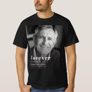 Camiseta Foto de simpatía memorial en blanco y negro