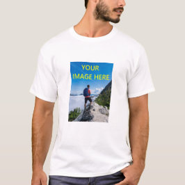 Camiseta Foto de su Personalizado, su imagen aquí Camisa, P