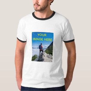 Camiseta Foto de su Personalizado, su imagen aquí Camisa, P