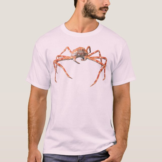 Camiseta Foto de un cangrejo araña japonés (Anverso)