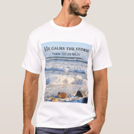 Camiseta Foto de un mar tormentoso que califica como una to
