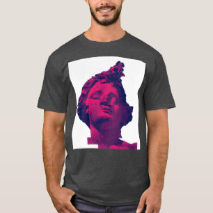 Camiseta foto de una estatua rota