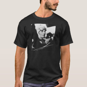 Camiseta Foto de Vintage Amelia Earhart