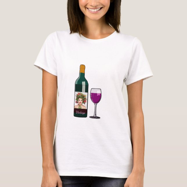 Camiseta Foto de Wine T-Shirt (Anverso)
