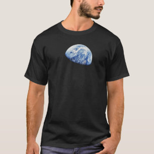 Camiseta Foto del Apolo 8 de la NASA de la Tierra elevándos