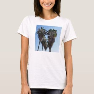 Camiseta Foto del corazón de la palmera del amor de
