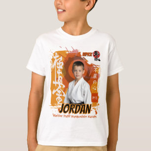 Camiseta Foto del Dojo de Kyokushin Equipo de Estudiantes c