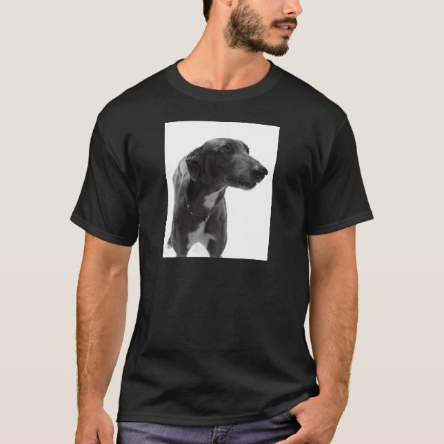 Camiseta Foto del galgo (Anverso)