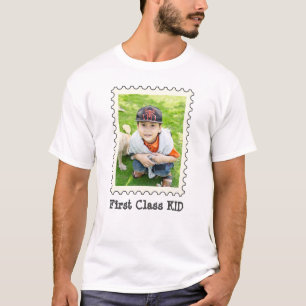 Camiseta Foto del mejor niño de la primera clase personaliz