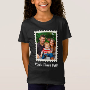 Camiseta Foto del mejor Personalizado de papá de primera cl