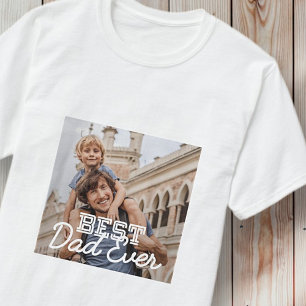 Camiseta Foto del Personalizado de Guay moderno de Best Dad