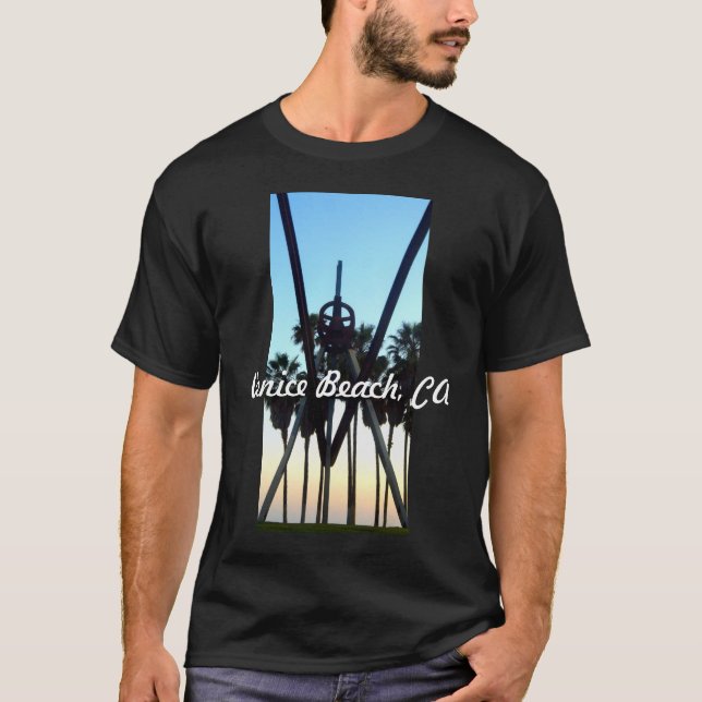 Camiseta Foto del recuerdo de California del cielo de la (Anverso)