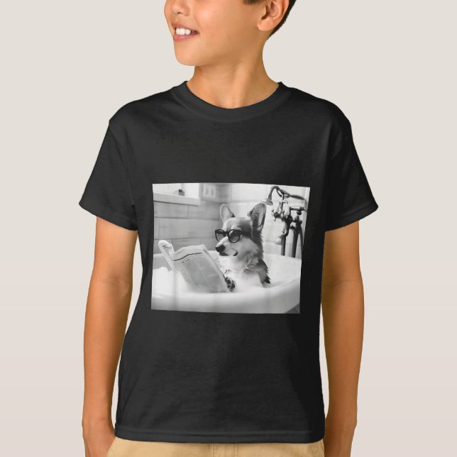 Camiseta Foto divertida de meme de la vida relajada de perr (Anverso)