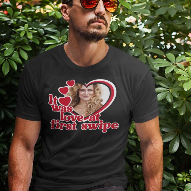 Camiseta Foto divertida del corazón enamorado  (Subido por el creador)